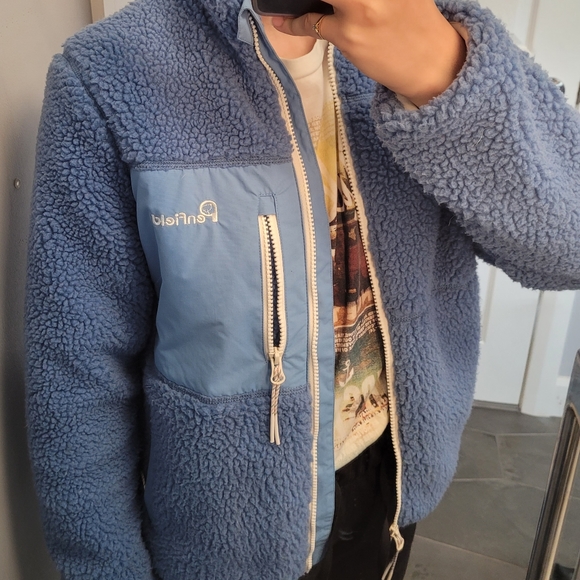 Blue Penfield fleece / sherpa jacket - Picture 2 of 6